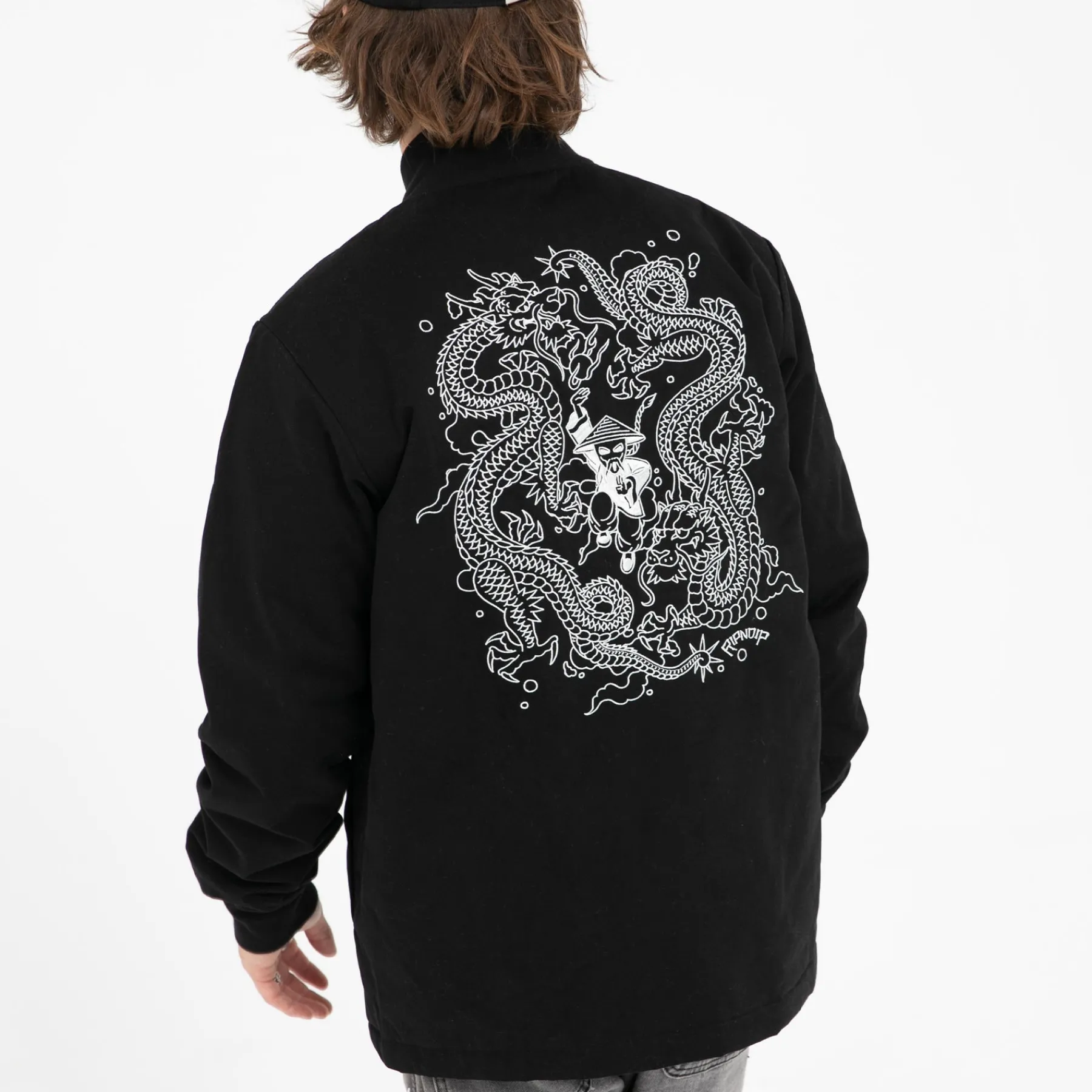 Ripndip Jackets<Ryu Bomber Jacket (Black)