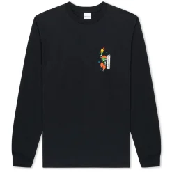 Ripndip Long Sleeve Tees|Stocking Stuffers<Ryu Long Sleeve (Black)