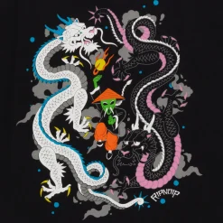 Ripndip Short Sleeve Tees<Ryu Tee (Black)