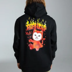 Ripndip Hoodies / Crewnecks<Scary Cute Hoodie (Black)