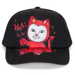 Ripndip Truckers<Scary Cute Trucker Hat (Black)