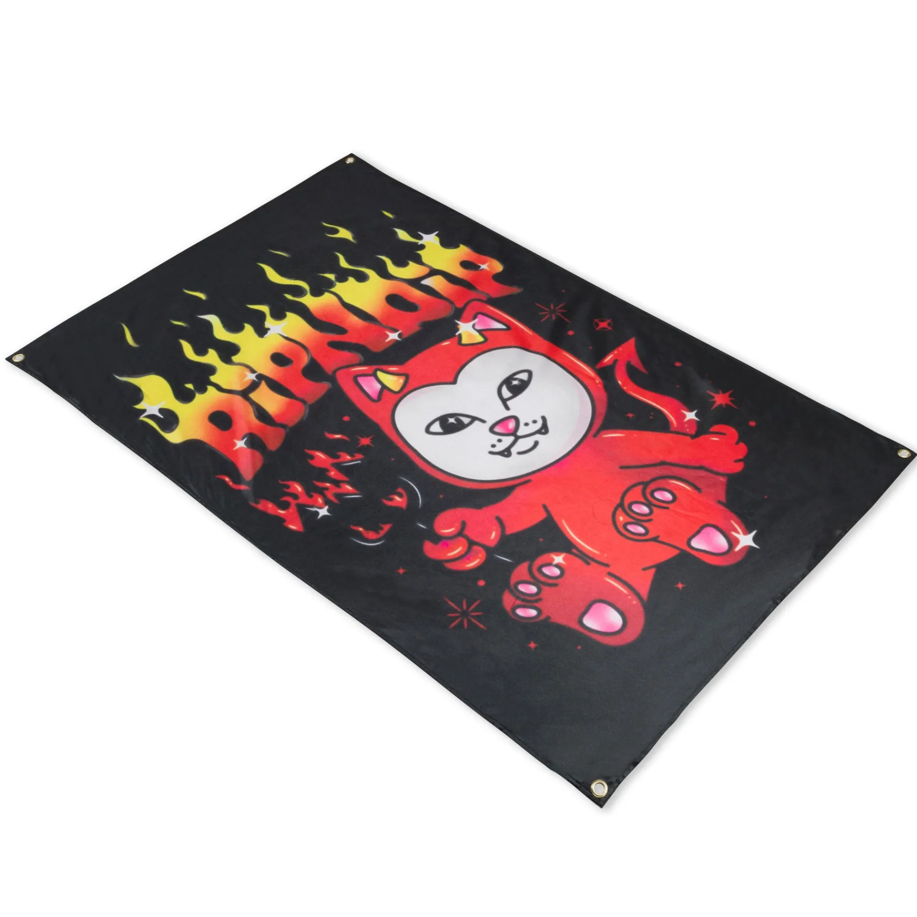 Ripndip Stocking Stuffers|Home Goods<Scary Cute Wall Banner (Black)