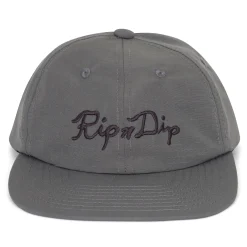 Ripndip Strapbacks / Snapbacks<Script Snapback (Charcoal)