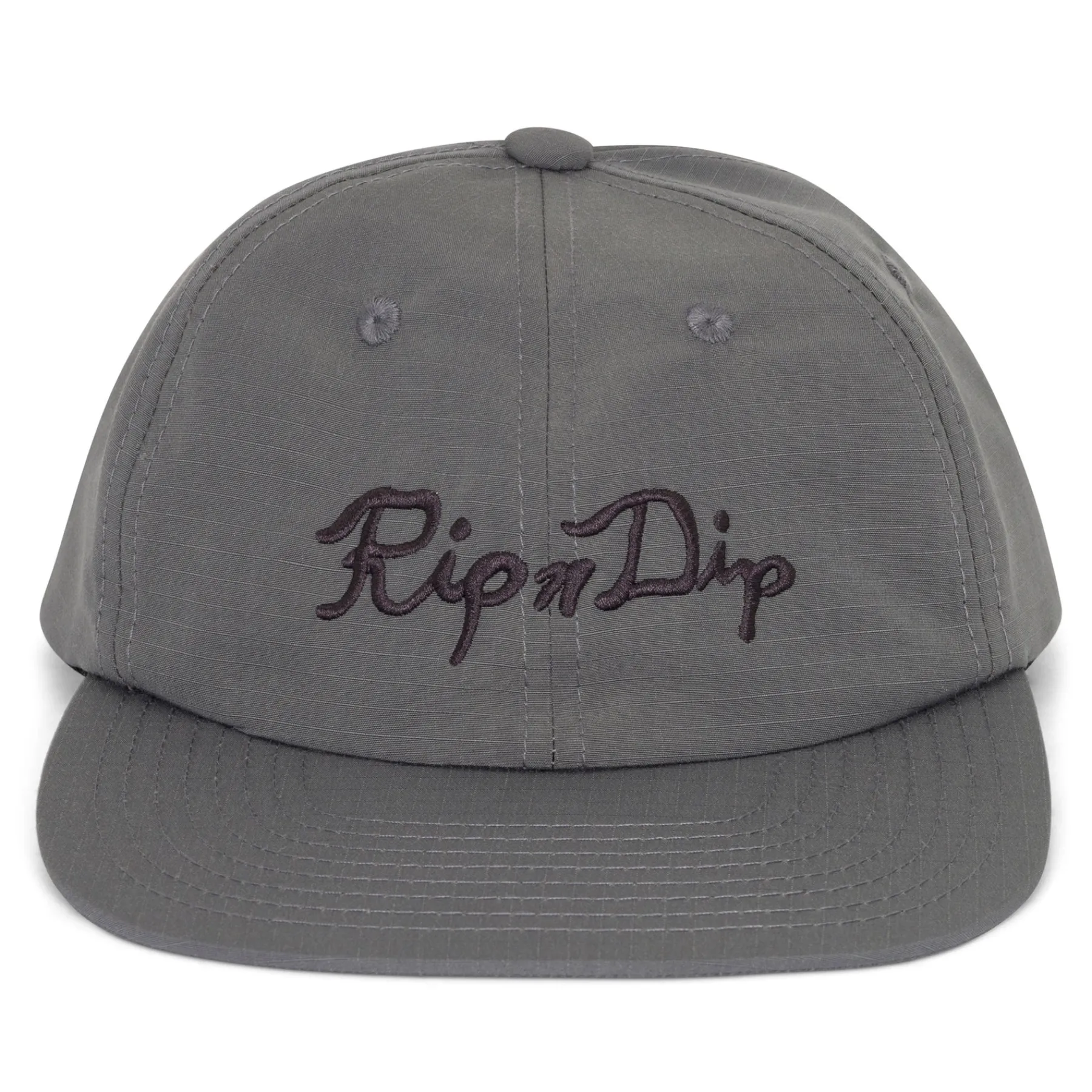 Ripndip Strapbacks / Snapbacks<Script Snapback (Charcoal)
