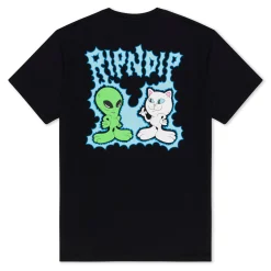 Ripndip Short Sleeve Tees<Shocking Tee (Black)