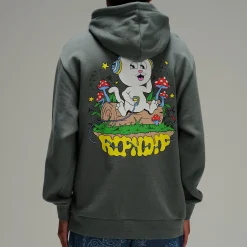 Ripndip Hoodies / Crewnecks<Shroom Song Hoodie (Charcoal)