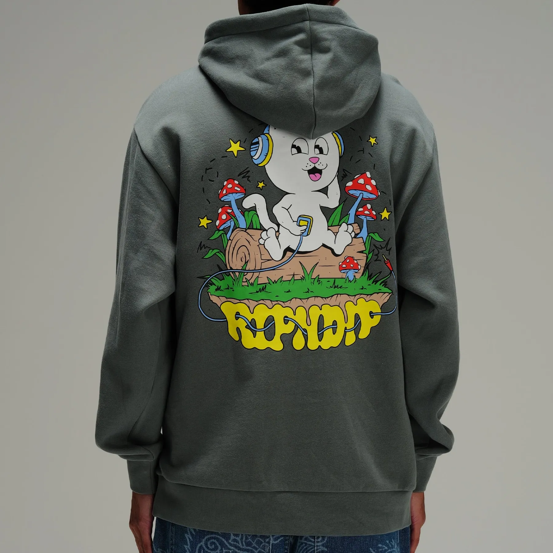 Ripndip Hoodies / Crewnecks<Shroom Song Hoodie (Charcoal)