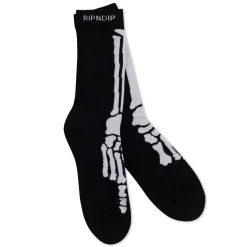 Ripndip Socks|Stocking Stuffers<Skelly Nerm Socks (Black)