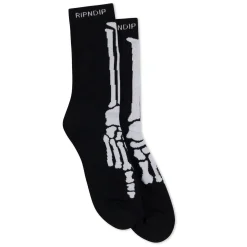Ripndip Socks|Stocking Stuffers<Skelly Nerm Socks (Black)