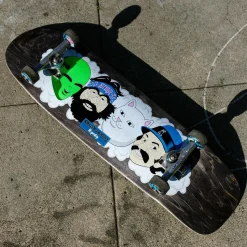 Ripndip Decks<Smoke One Cruiser Deck (Black)