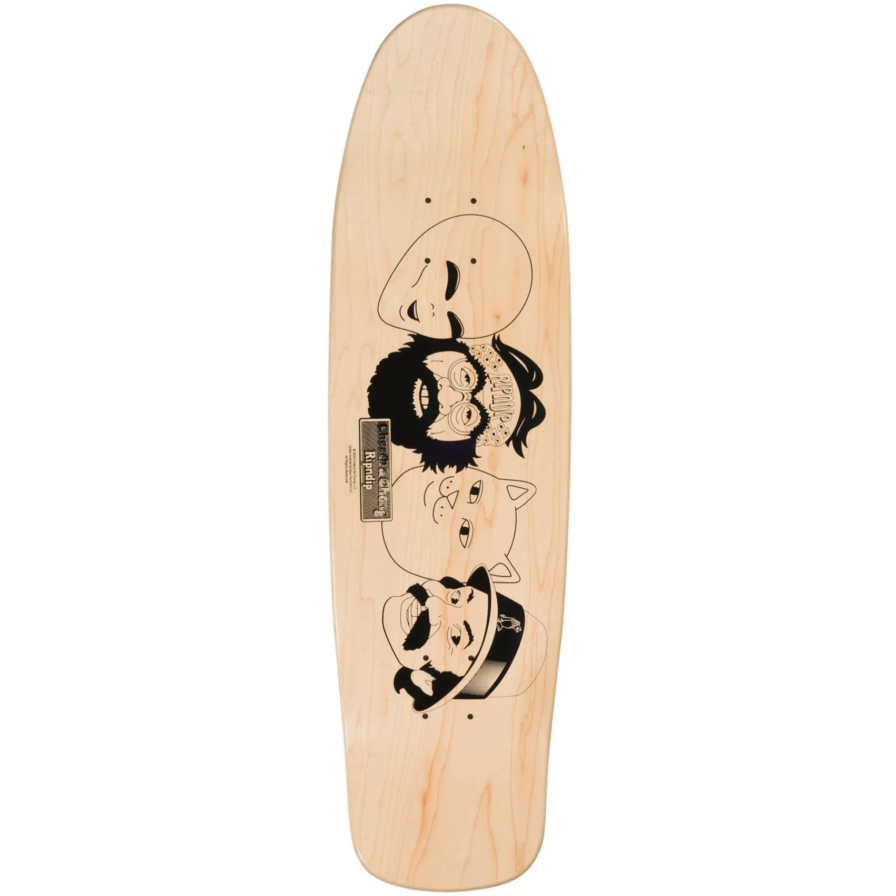 Ripndip Decks<Smoke One Cruiser Deck (Black)