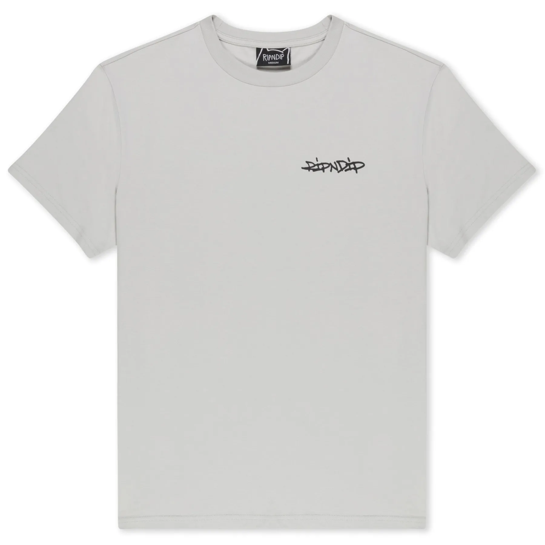 Ripndip Short Sleeve Tees<So Dangerous So Cute Tee (Grey)