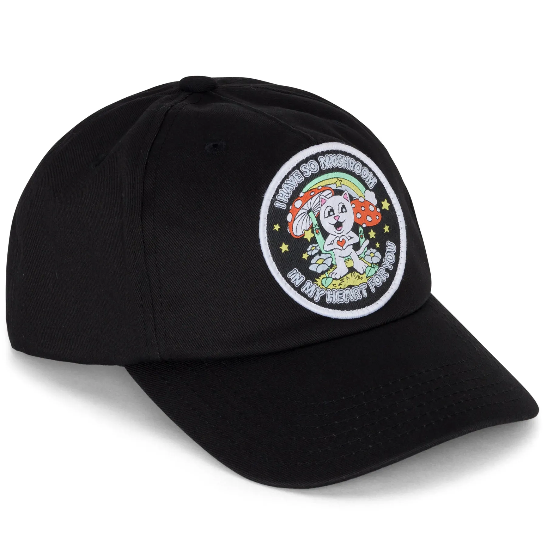 Ripndip Strapbacks / Snapbacks|Stocking Stuffers<So Mushroom Snapback (Black)
