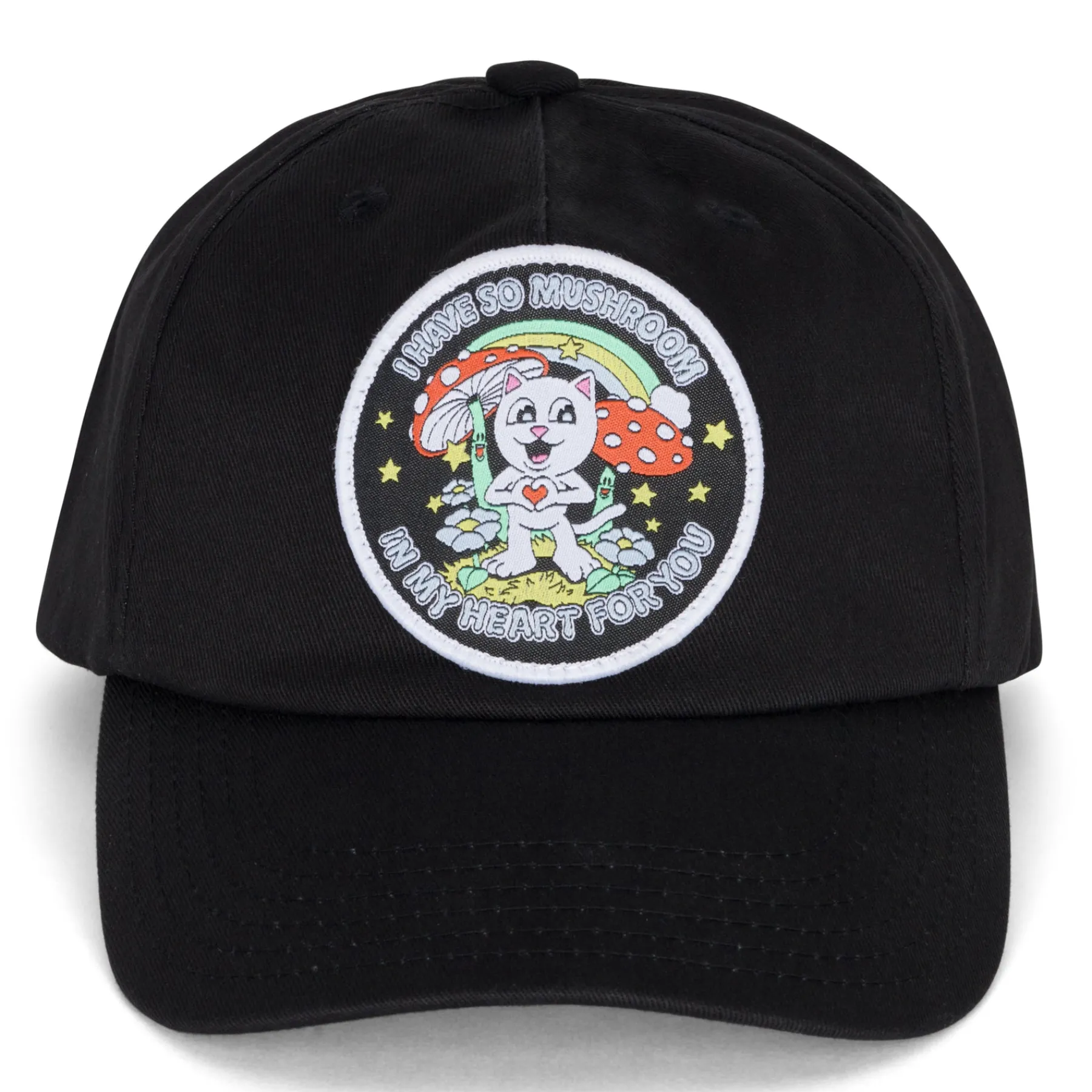 Ripndip Strapbacks / Snapbacks|Stocking Stuffers<So Mushroom Snapback (Black)