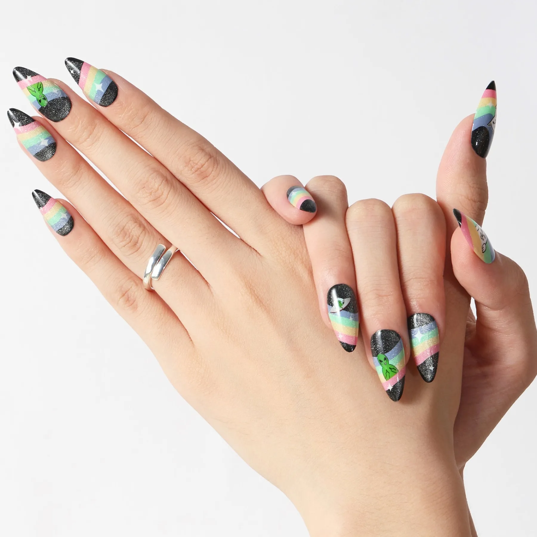 Ripndip Stocking Stuffers<Space Out Press On Nail Set