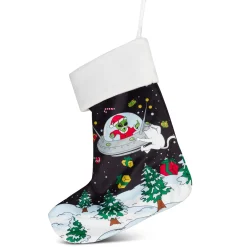 Ripndip Stocking Stuffers|Christmas Items<Space Santa Christmas Stocking (Multi)