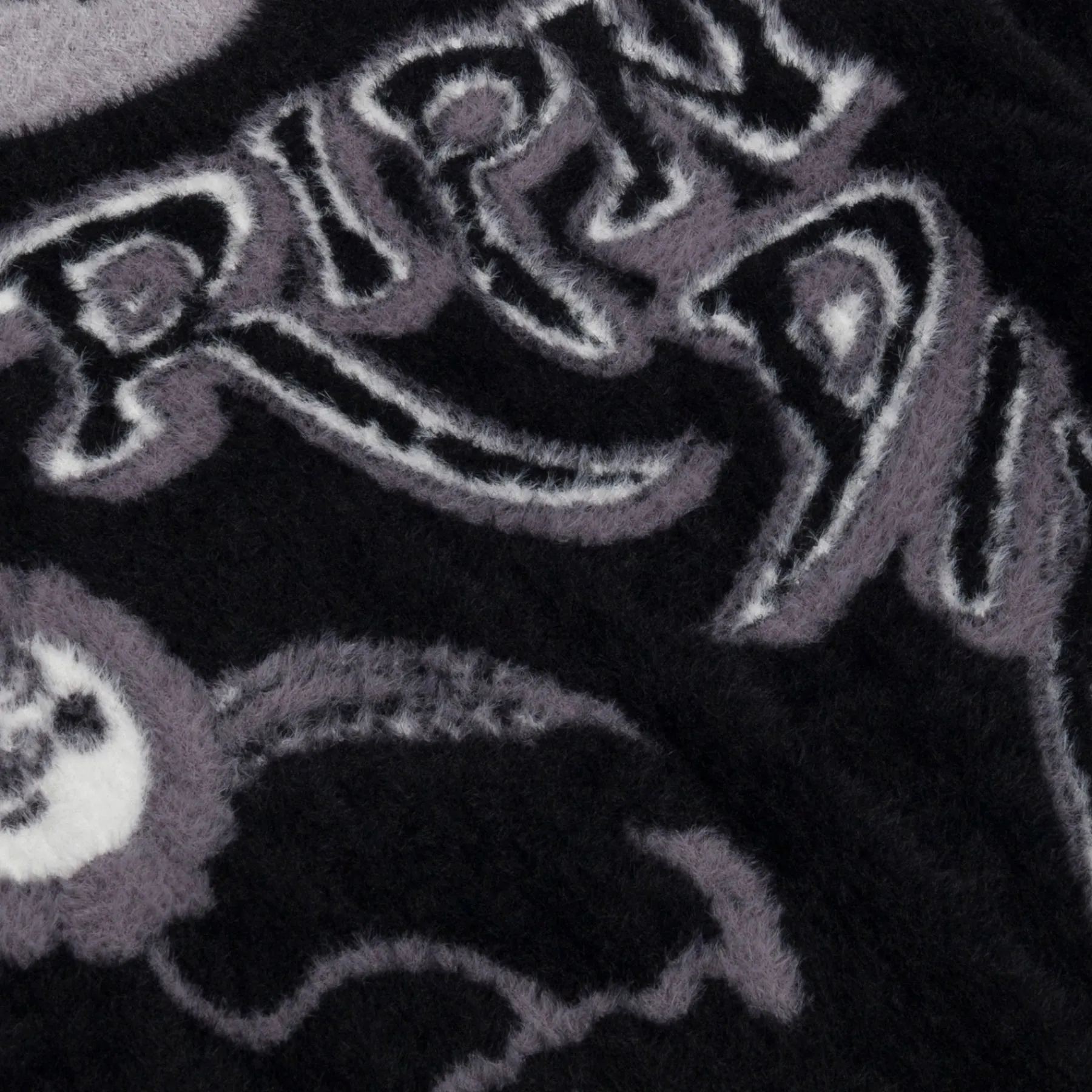 Ripndip Knits / Sweaters<Space Walk Mohair Sweater (Black)