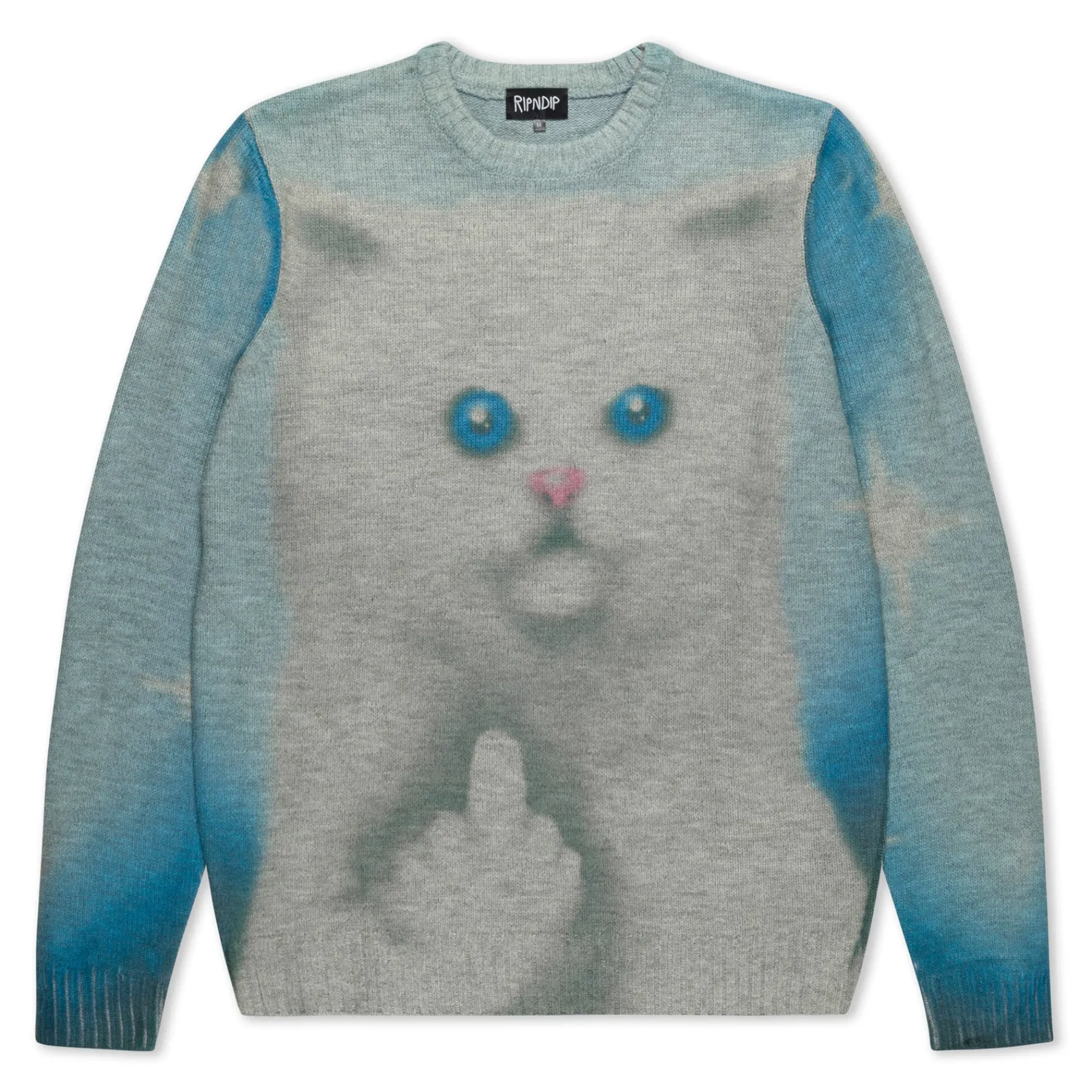 Ripndip Knits / Sweaters<Sprinkles Knit Sweater (Black/Blue)