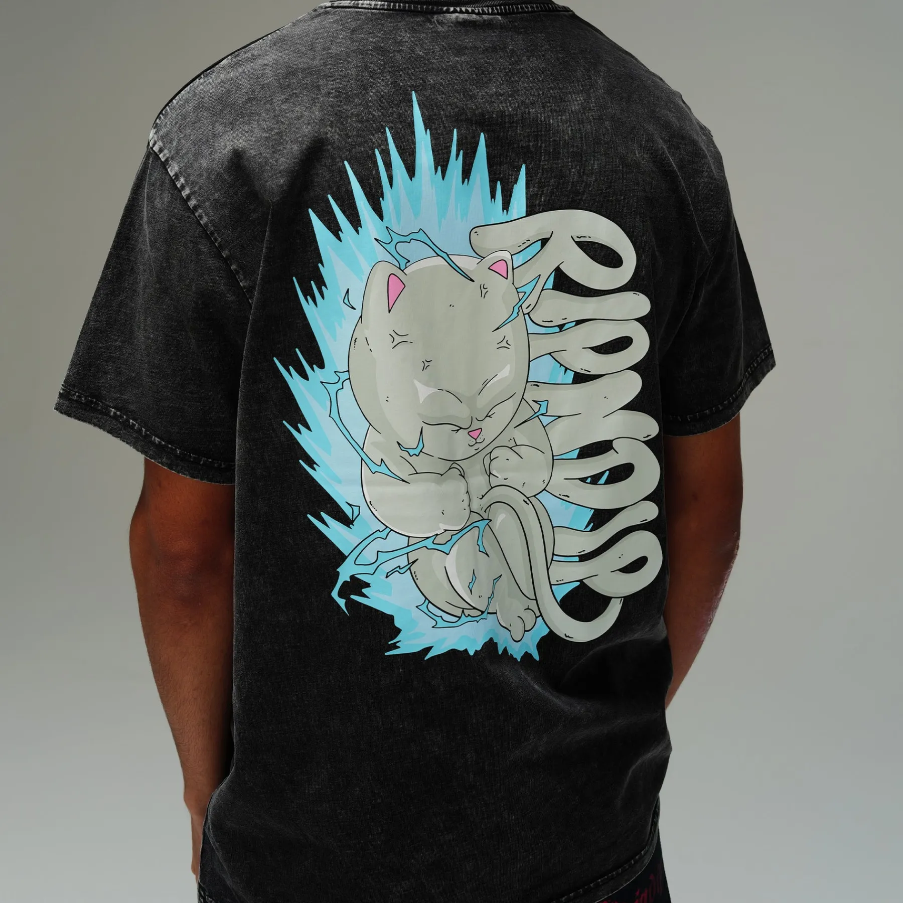 Ripndip Womens|Womens<Strong Nerm Baby Tee (Black Wash)