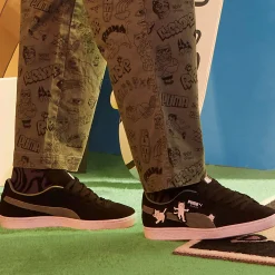 Ripndip Shoes<Suede (Puma Black Eucalyptus)