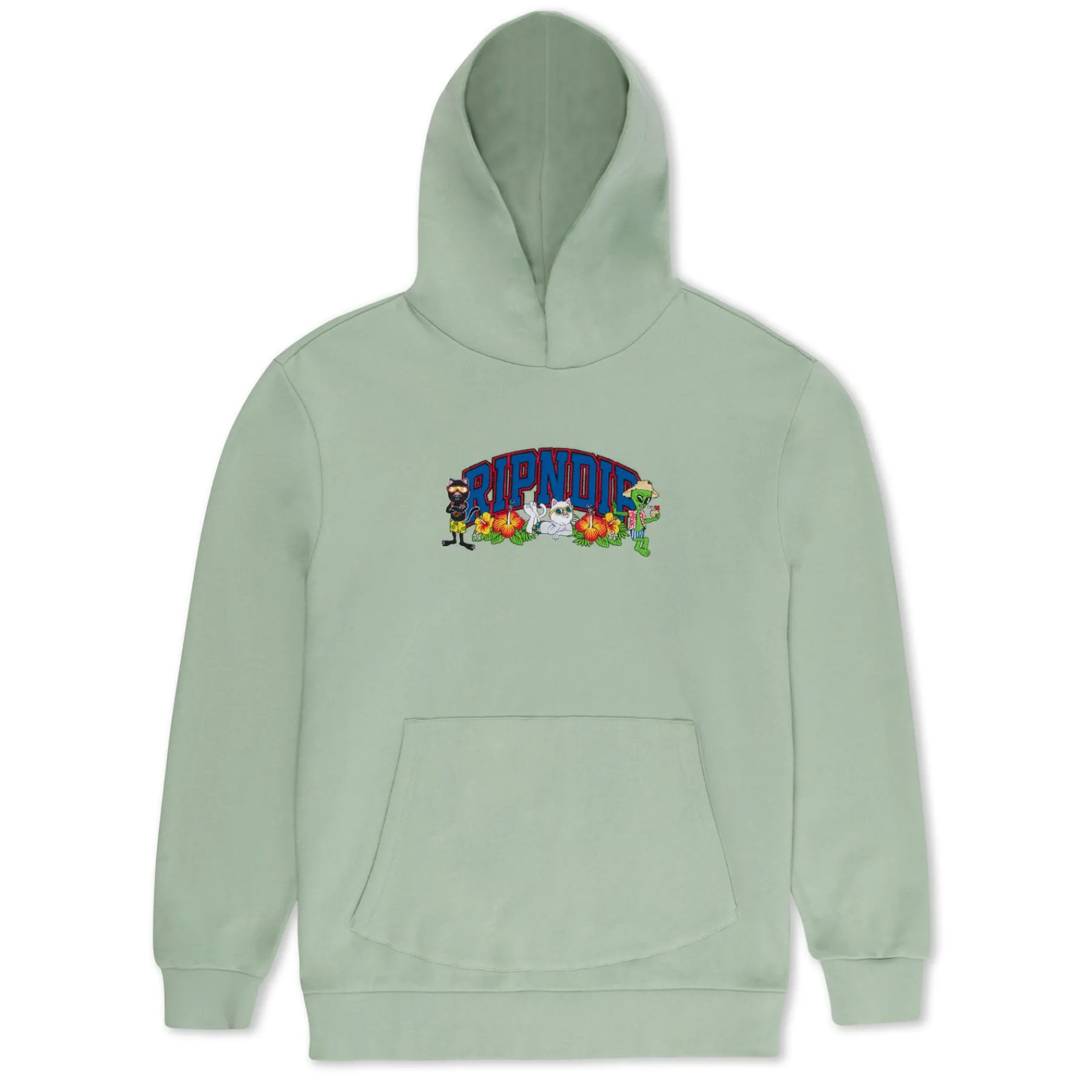 Ripndip Hoodies / Crewnecks<Summer Friends Hoodie (Sage)