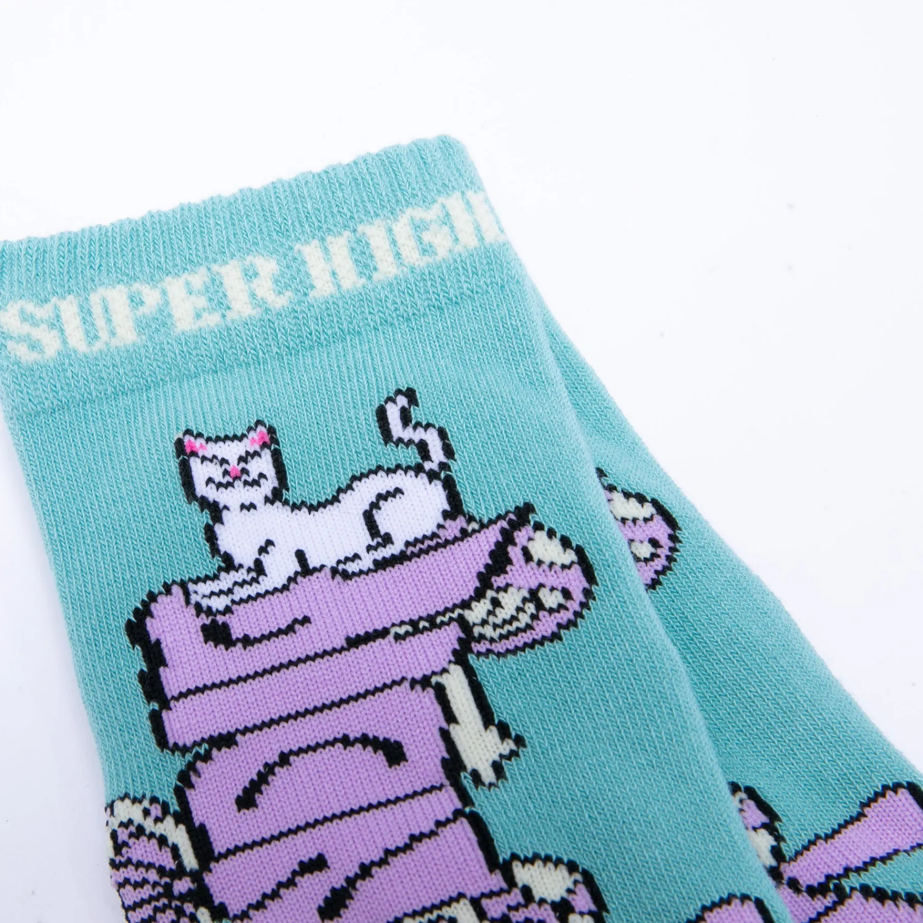 Ripndip Socks<Super Psychedelic Socks (Sage/Lavender)