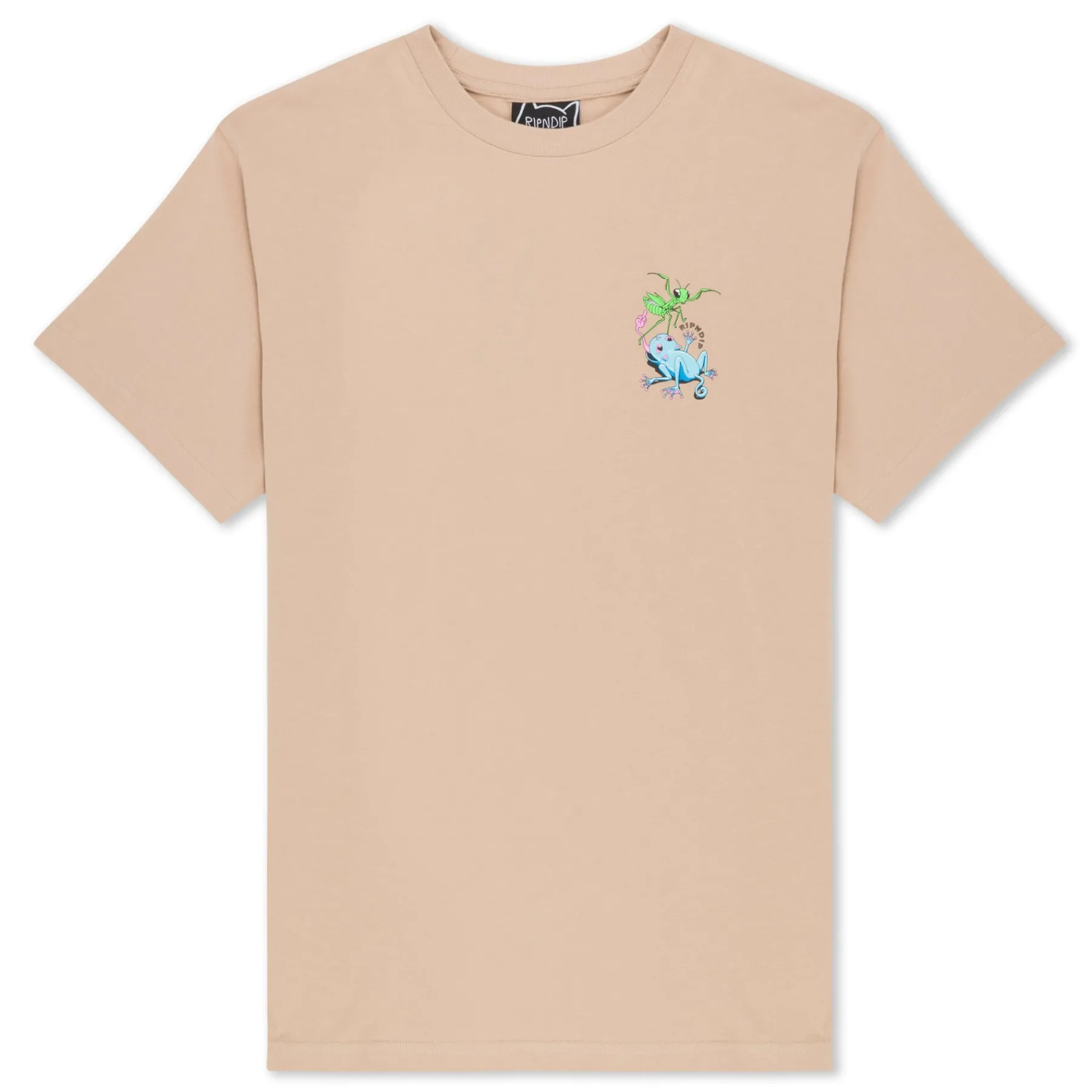 Ripndip Short Sleeve Tees|Stocking Stuffers<Take A Lick Tee (Almond)