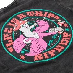 Ripndip Short Sleeve Tees<Take A Trip Tee (Black Wash )