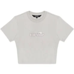 Ripndip Womens|Womens<Taste Like Nerm Cropped Baby Tee (Grey)