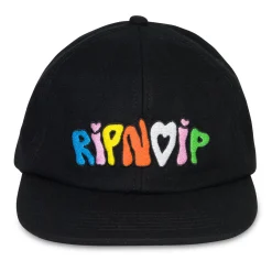 Ripndip Strapbacks / Snapbacks<Taste The Rainbow Wool Snapback (Black)