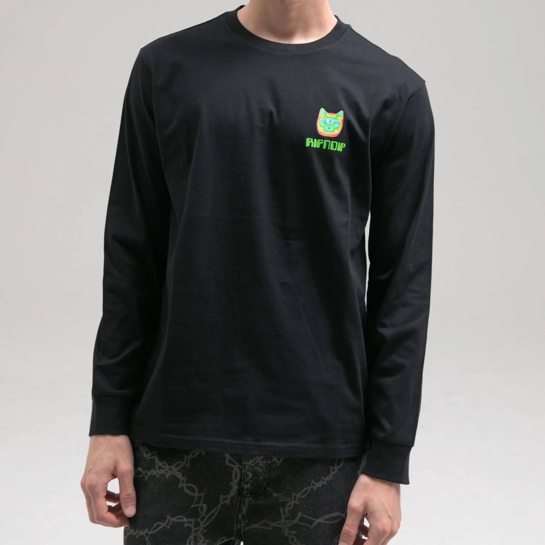 Ripndip Long Sleeve Tees|Stocking Stuffers<Thermal Nermal Long Sleeve (Black)