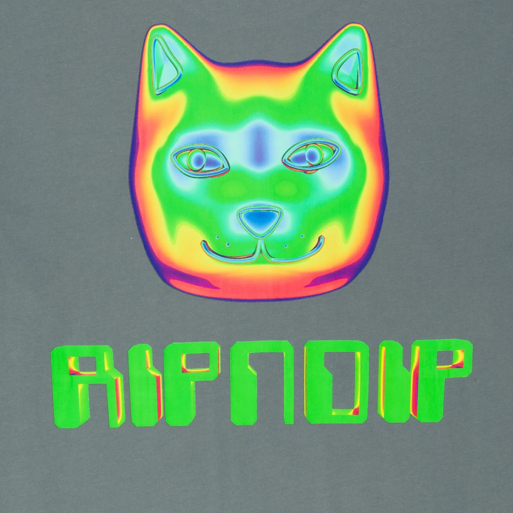 Ripndip Short Sleeve Tees|Stocking Stuffers<Thermal Nermal Tee (Charcoal)