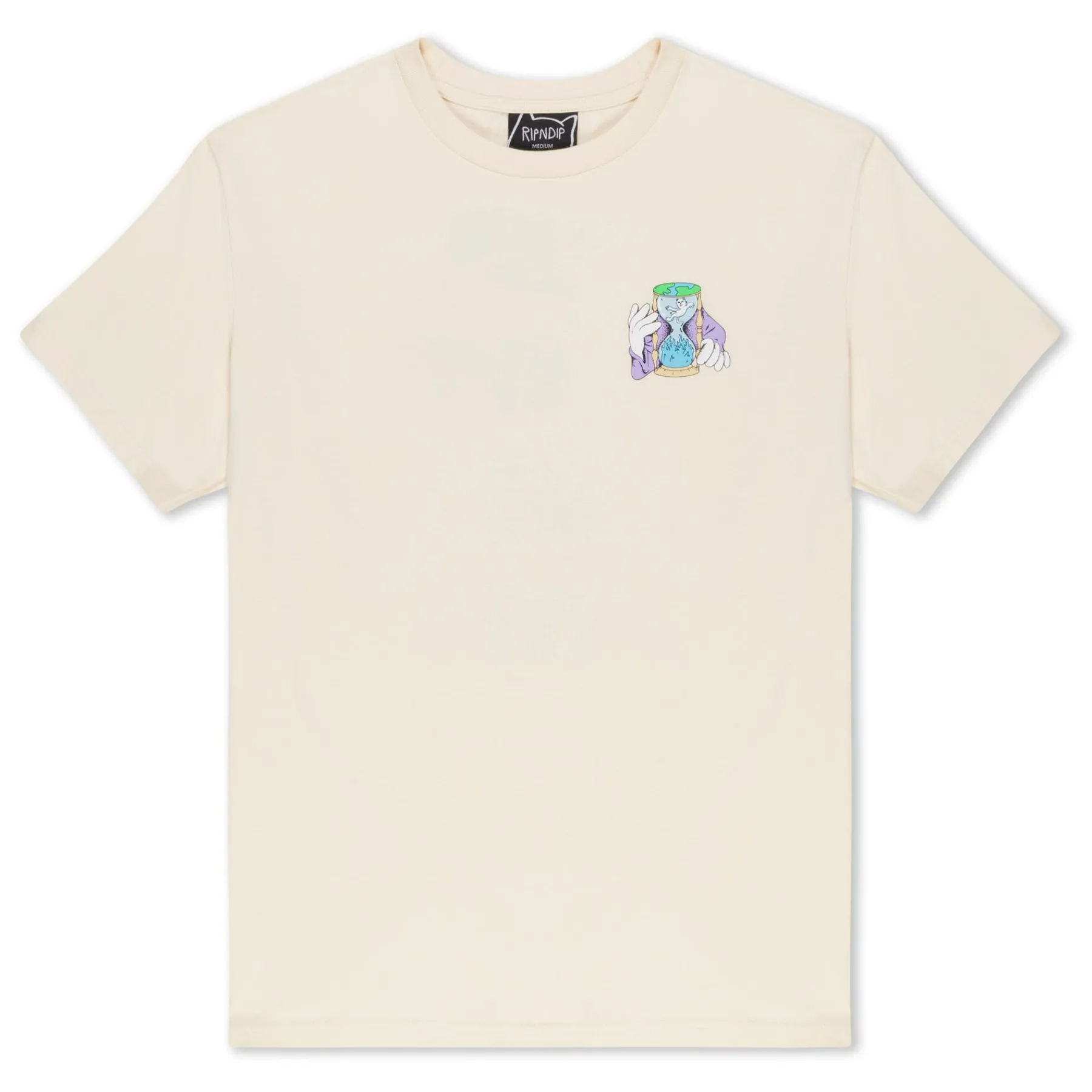 Ripndip Short Sleeve Tees<Time Turner Tee (Natural )