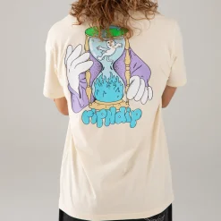 Ripndip Short Sleeve Tees<Time Turner Tee (Natural )