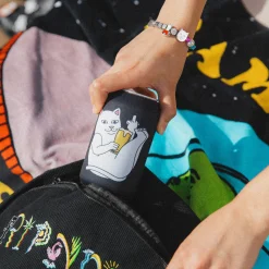 Ripndip Stocking Stuffers|Home Goods<Tippy Nerm Beer Koozie (Black)