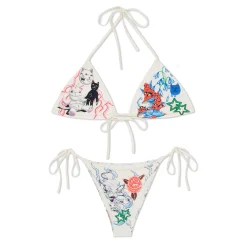 Ripndip Womens|Womens<Travis Bikini (Off White)