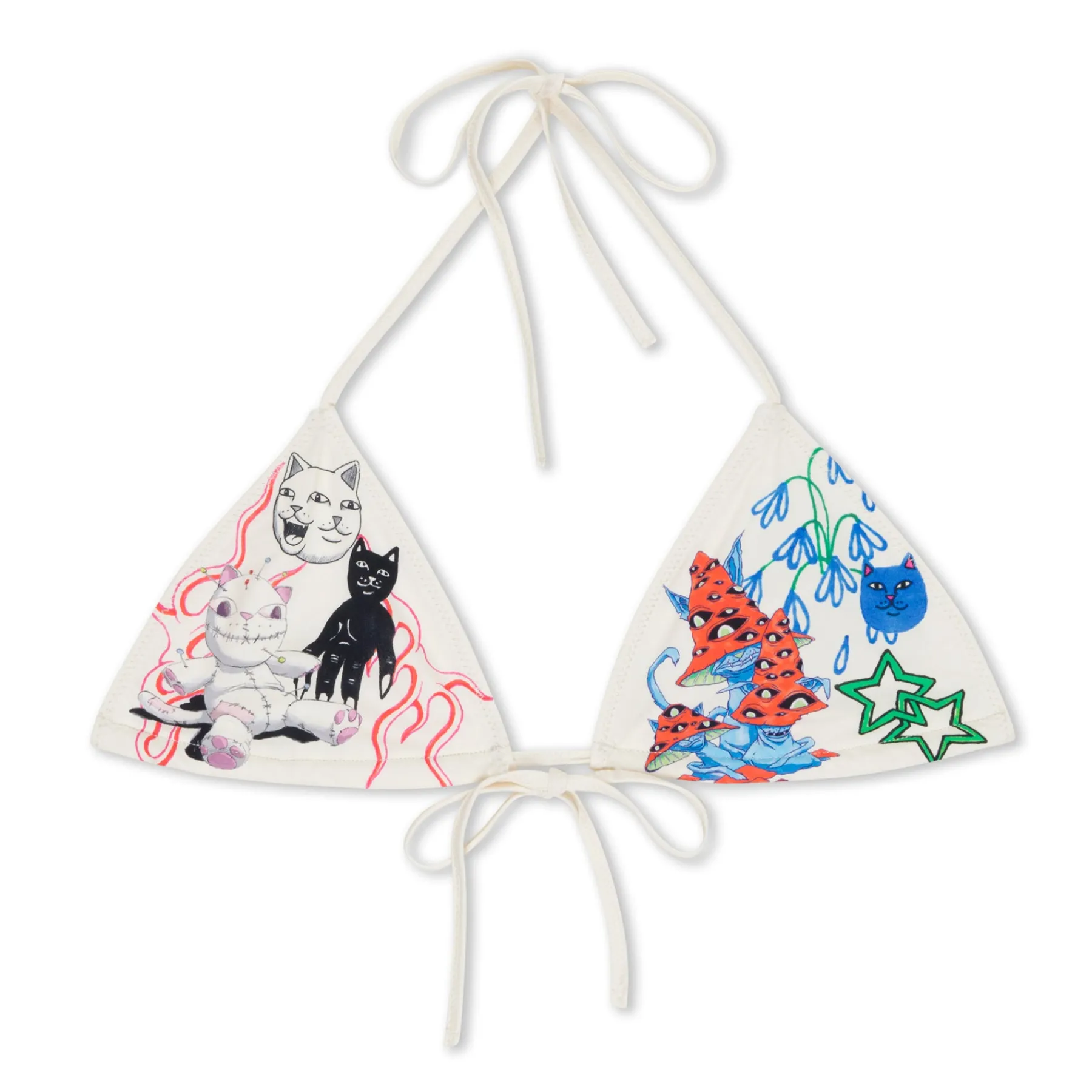 Ripndip Womens|Womens<Travis Bikini (Off White)