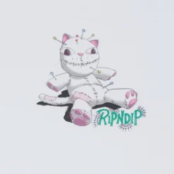 Ripndip Womens|Womens<Travis Cropped Baby Tee (White)