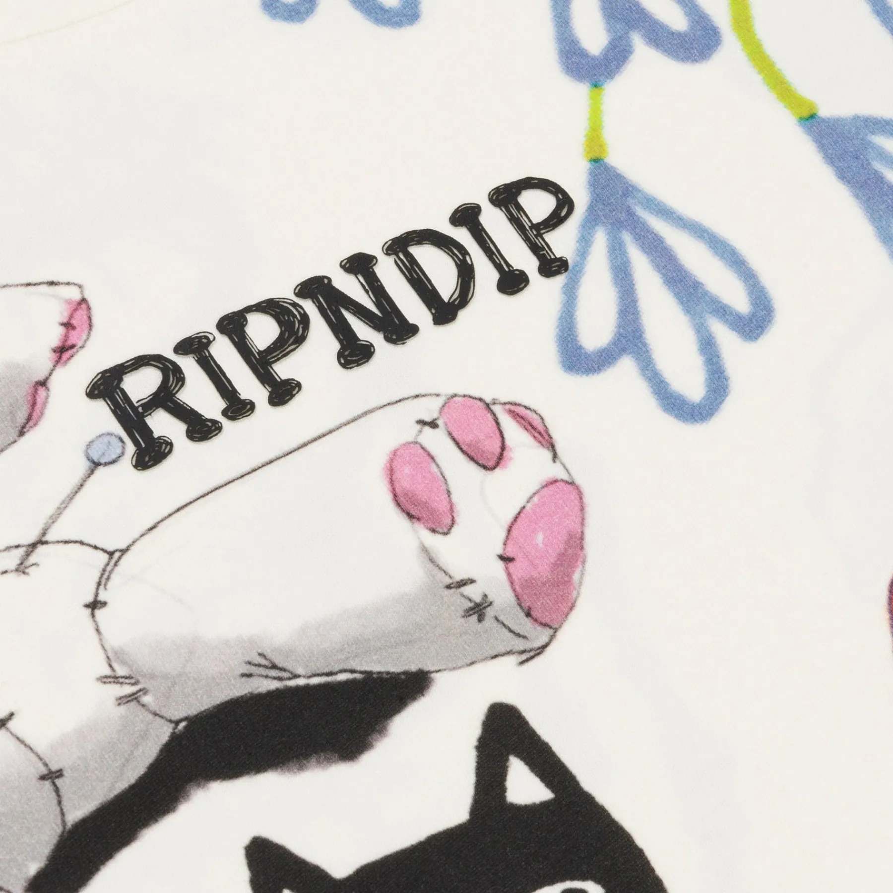 Ripndip Short Sleeve Tees<Travis Tee (Off White)