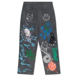 Ripndip Pants<Travis Wide Leg Pants (Charcoal)