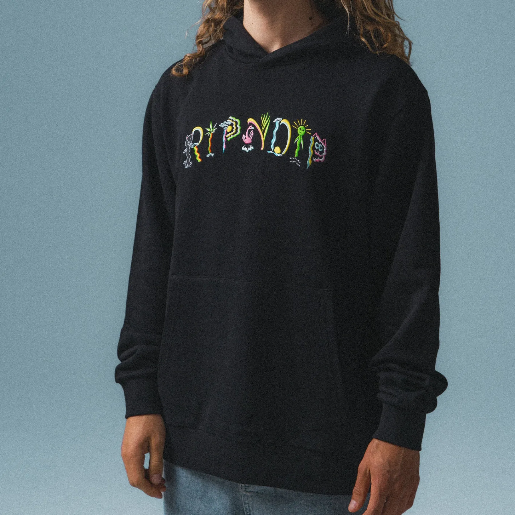 Ripndip Hoodies / Crewnecks<Venice Hoodie (Black)