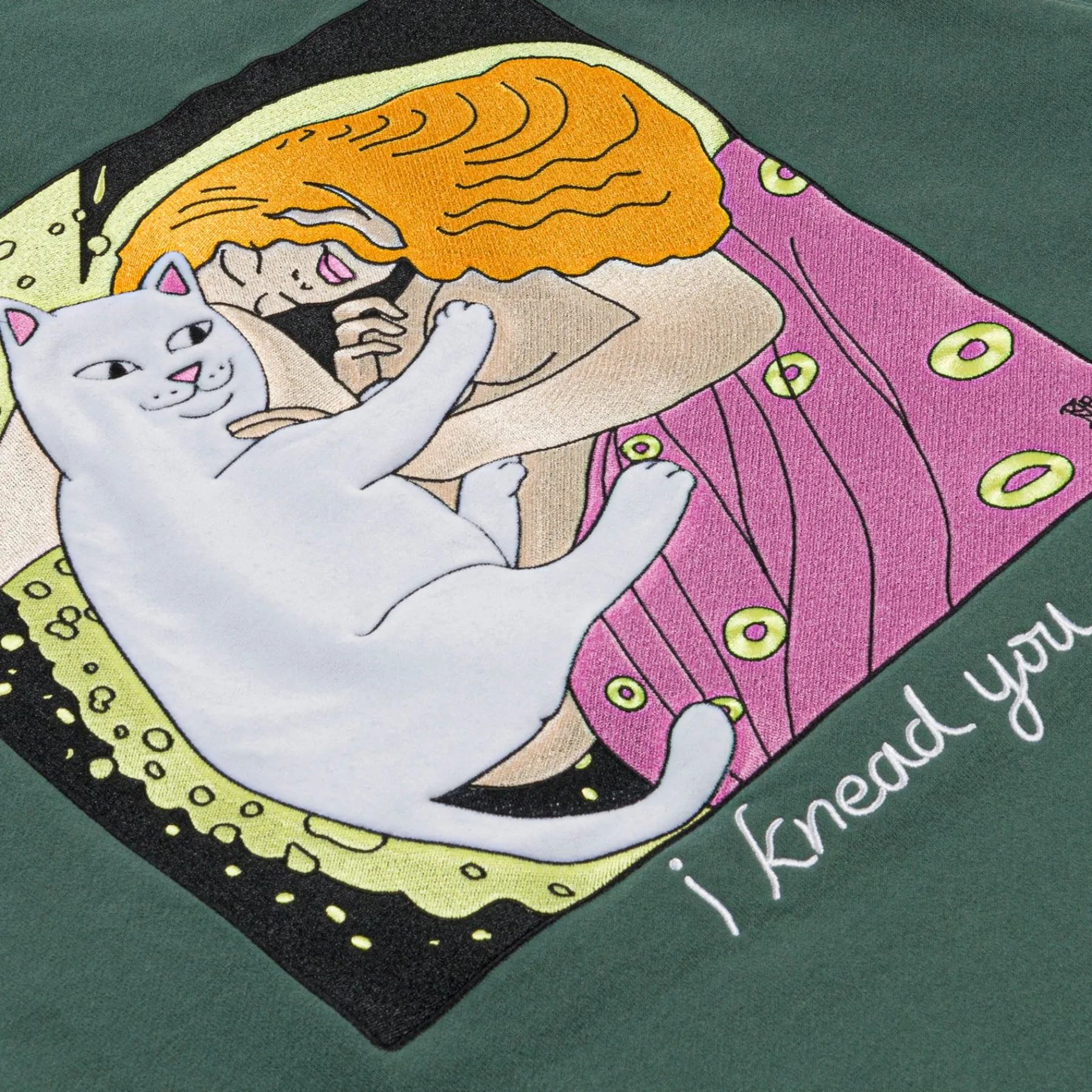 Ripndip Hoodies / Crewnecks<Venus Hoodie (Dusty Hunter Green) 14.7oz
