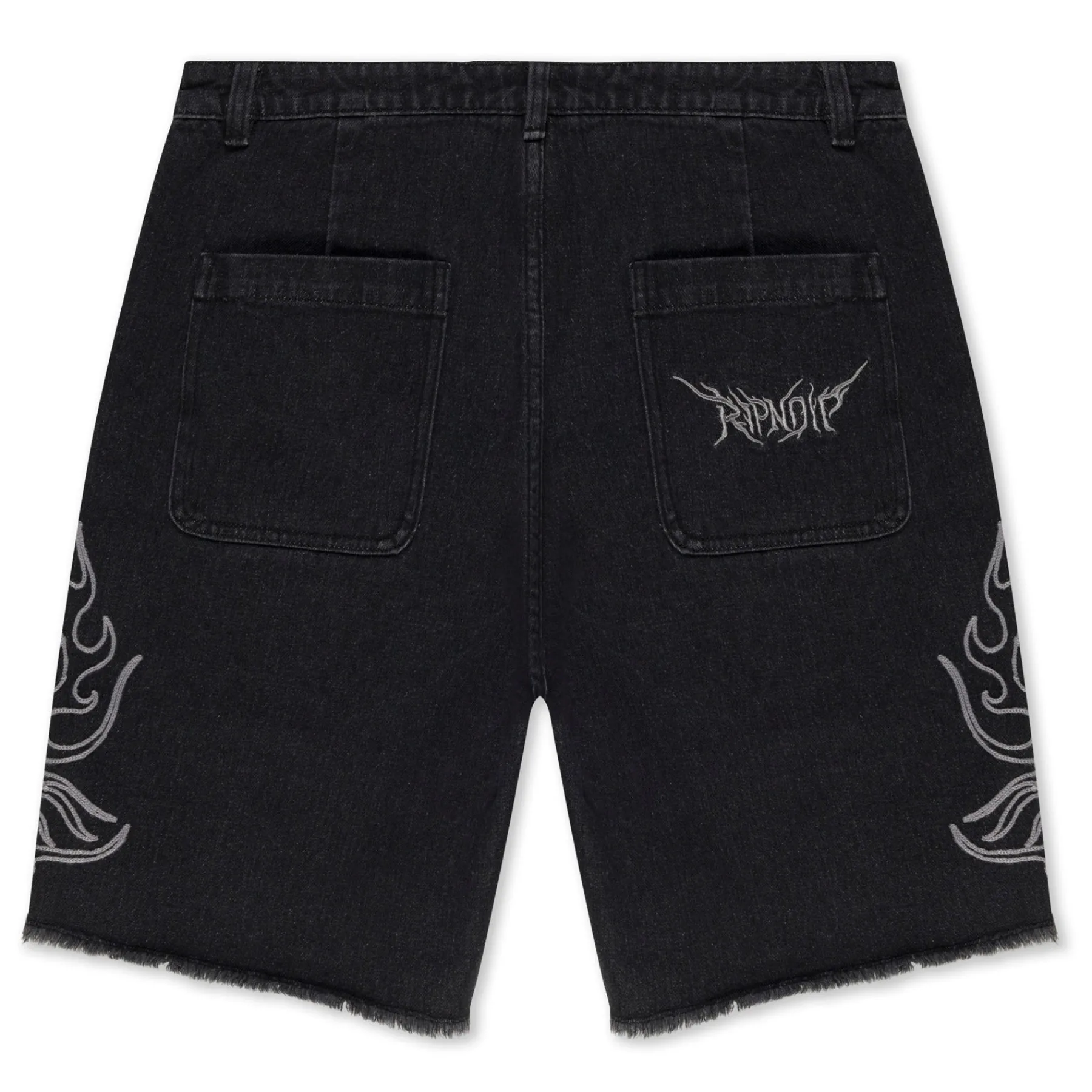Ripndip Shorts<Volt Denim Shorts (Black)