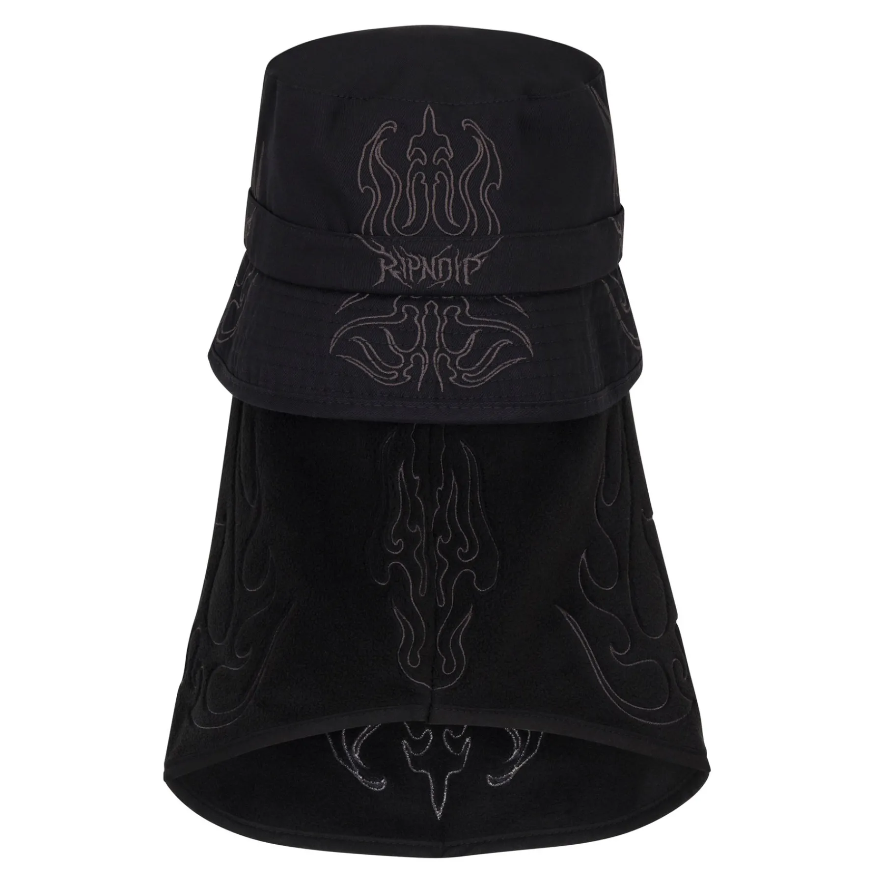 Ripndip Buckets|Face Masks<Volt Face Mask Bucket Hat (Black)