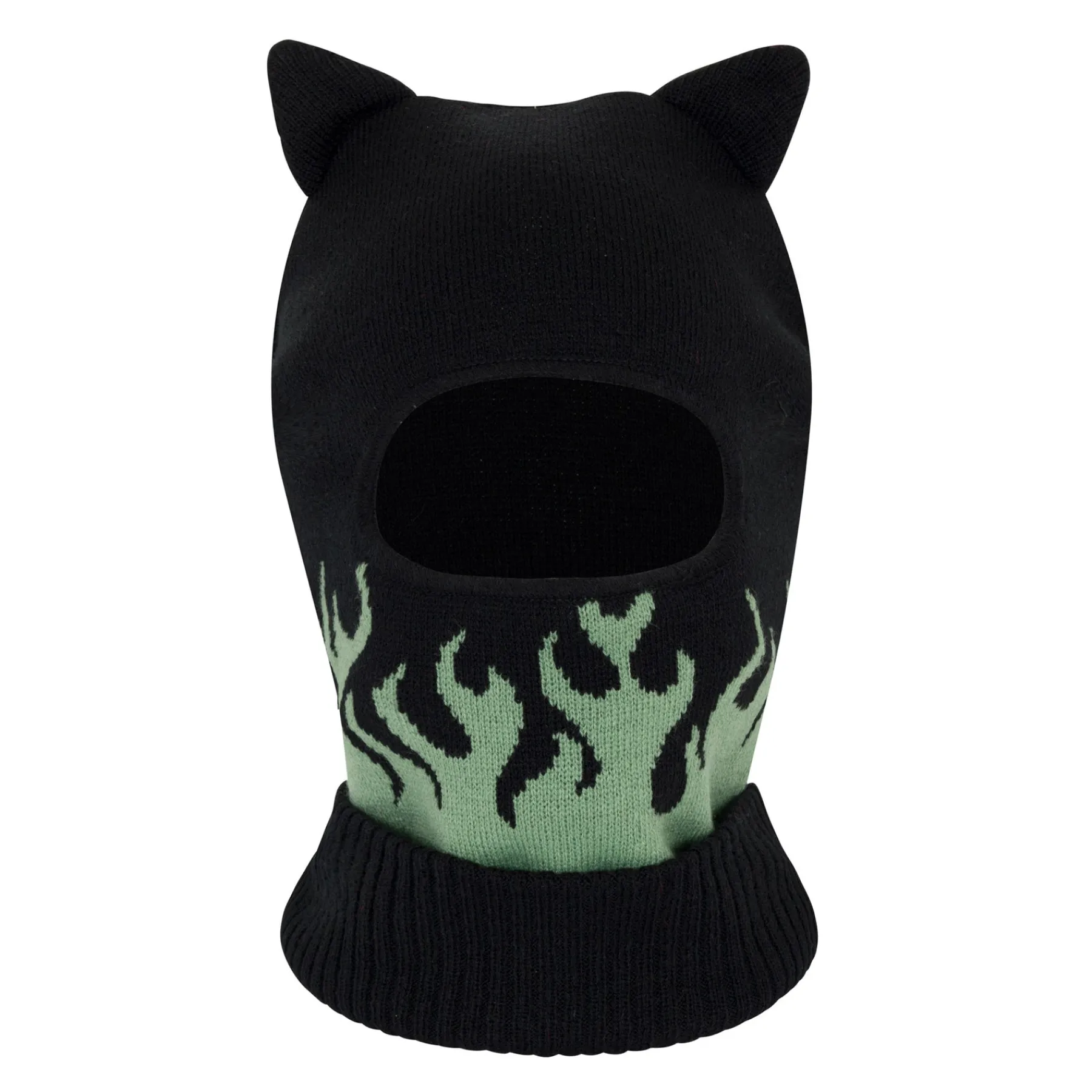 Ripndip Balaclavas|Beanies<Volt Kitty Ears Balaclava (Black)