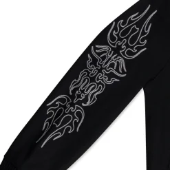 Ripndip Jackets<Volt Varsity Jacket (Black)