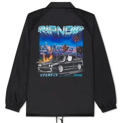 Ripndip Jackets<Vroom Vroom Coaches Jacket (Black)