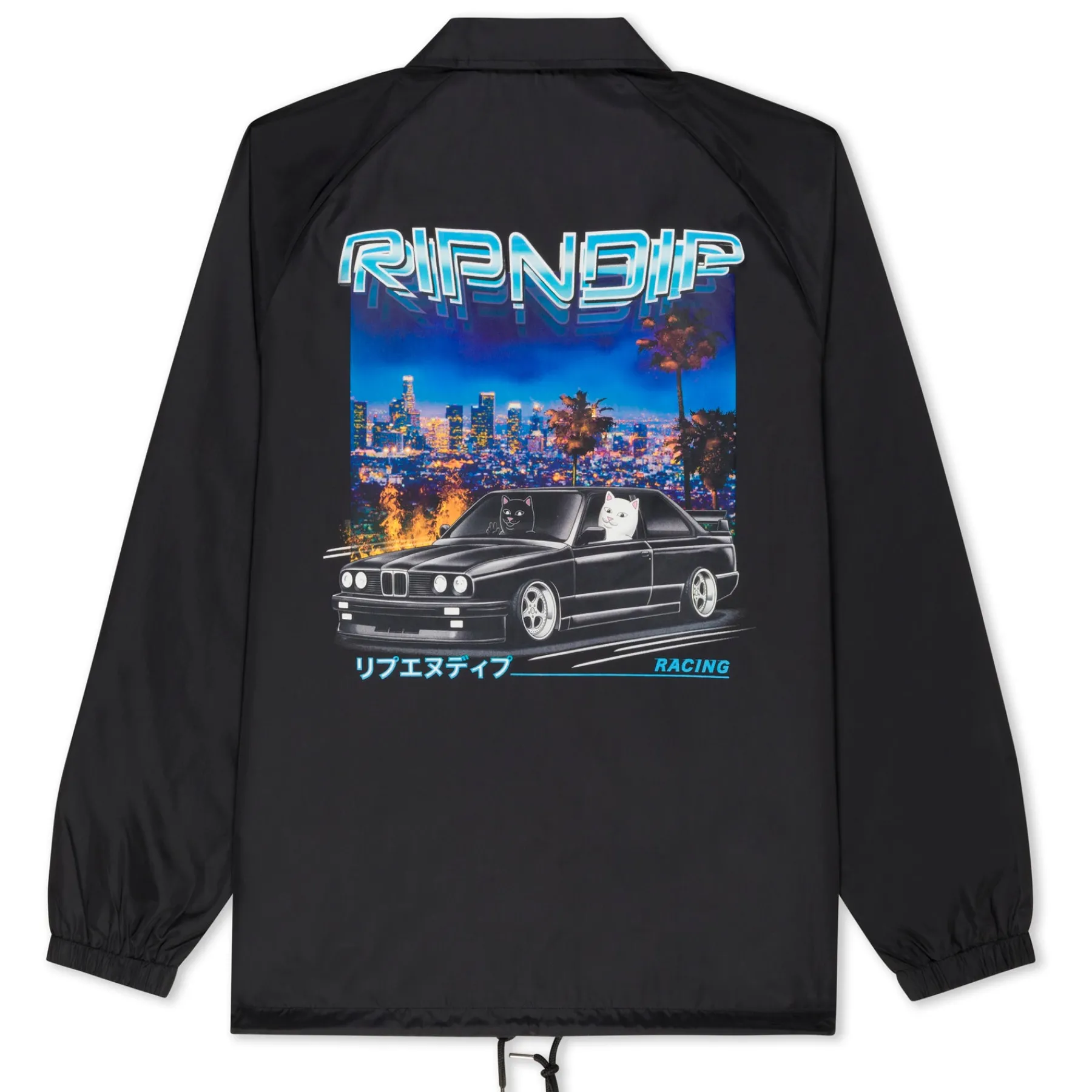 Ripndip Jackets<Vroom Vroom Coaches Jacket (Black)
