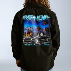 Ripndip Jackets<Vroom Vroom Coaches Jacket (Black)