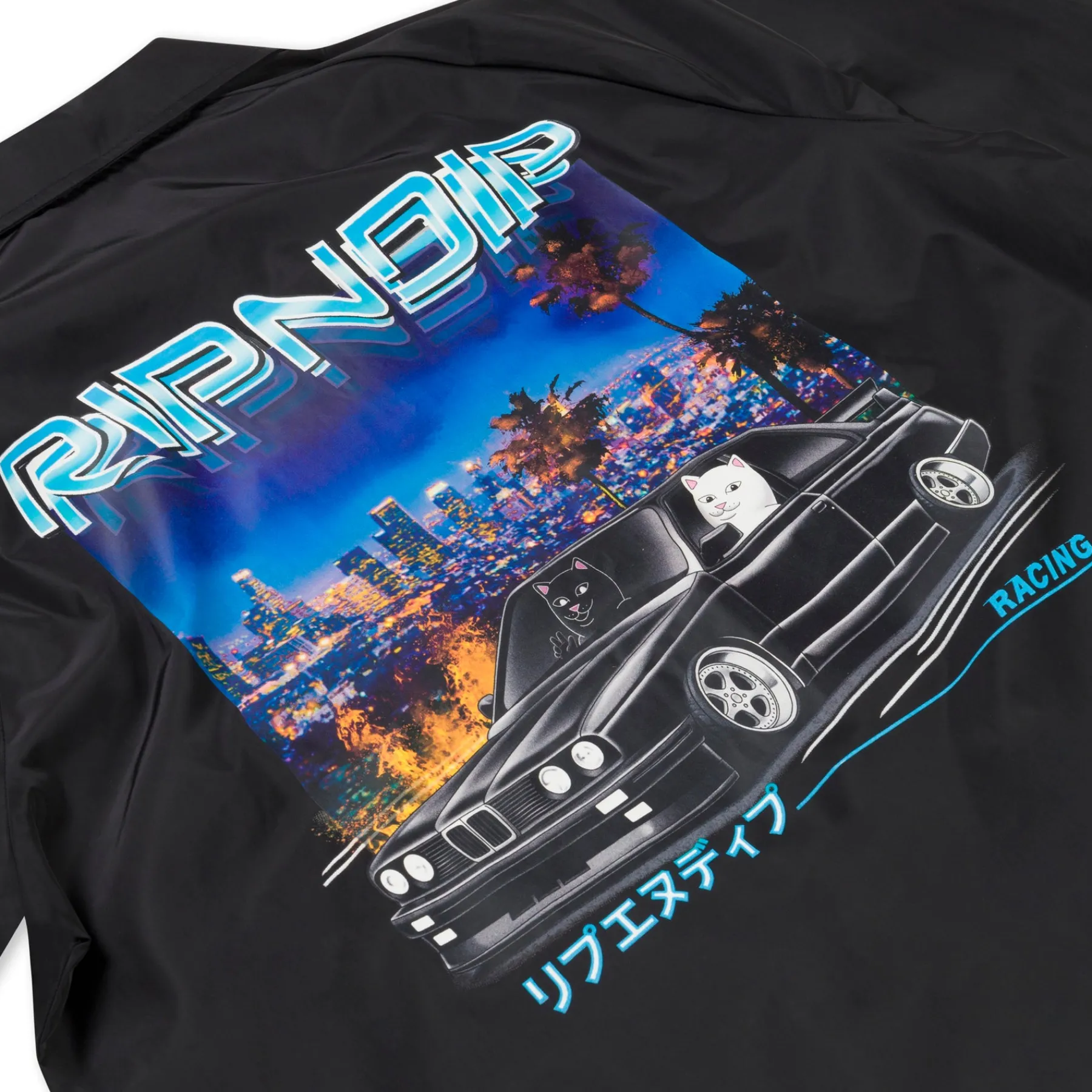 Ripndip Jackets<Vroom Vroom Coaches Jacket (Black)